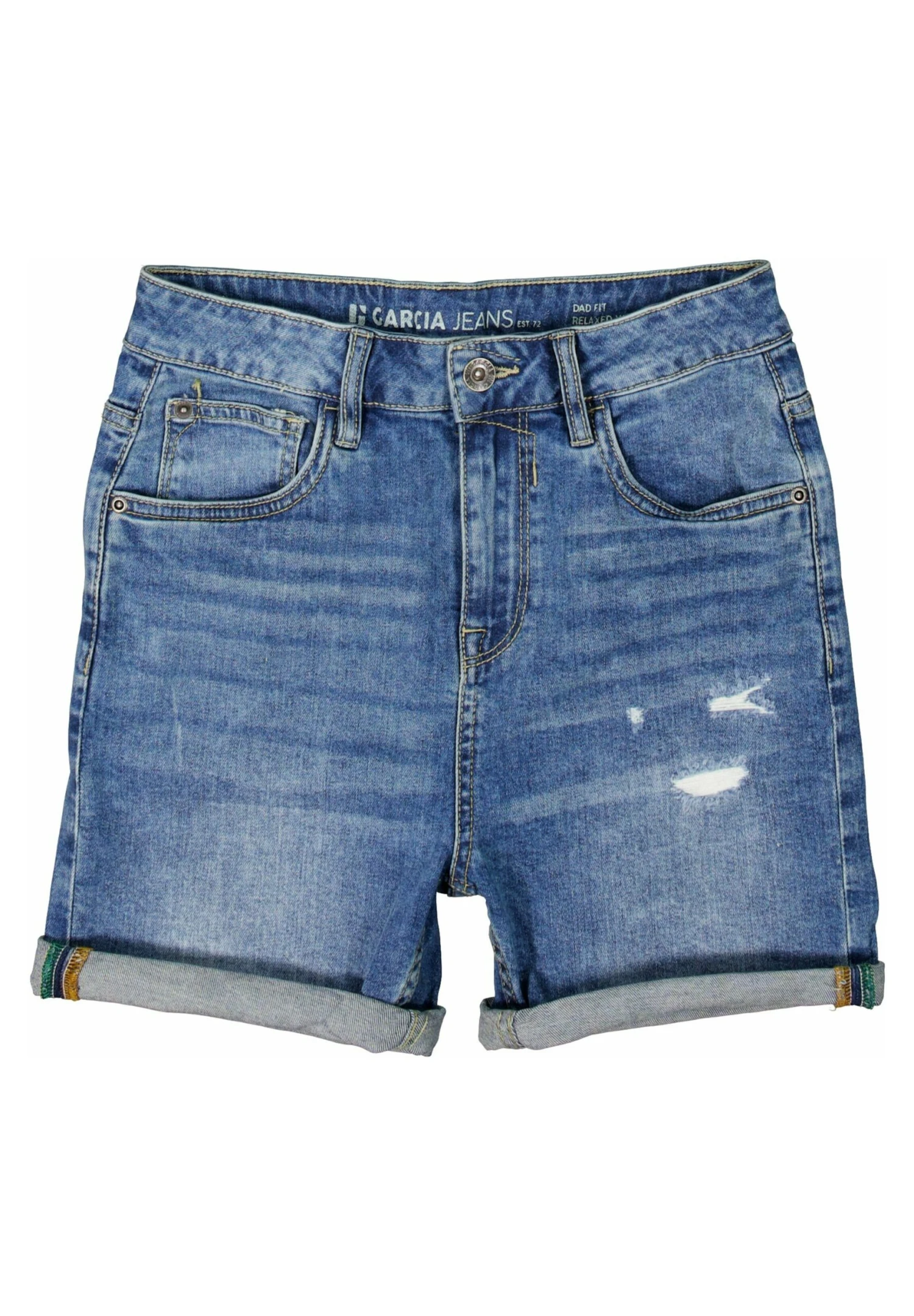 Garcia Jeansshort - Blue Denim 6 Garcia Jeansshort - Blue Denim - Afbeelding 4