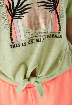 Garcia T-Shirt Print - Summer Field