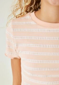 Garcia T-Shirt Print - Fresh Peach