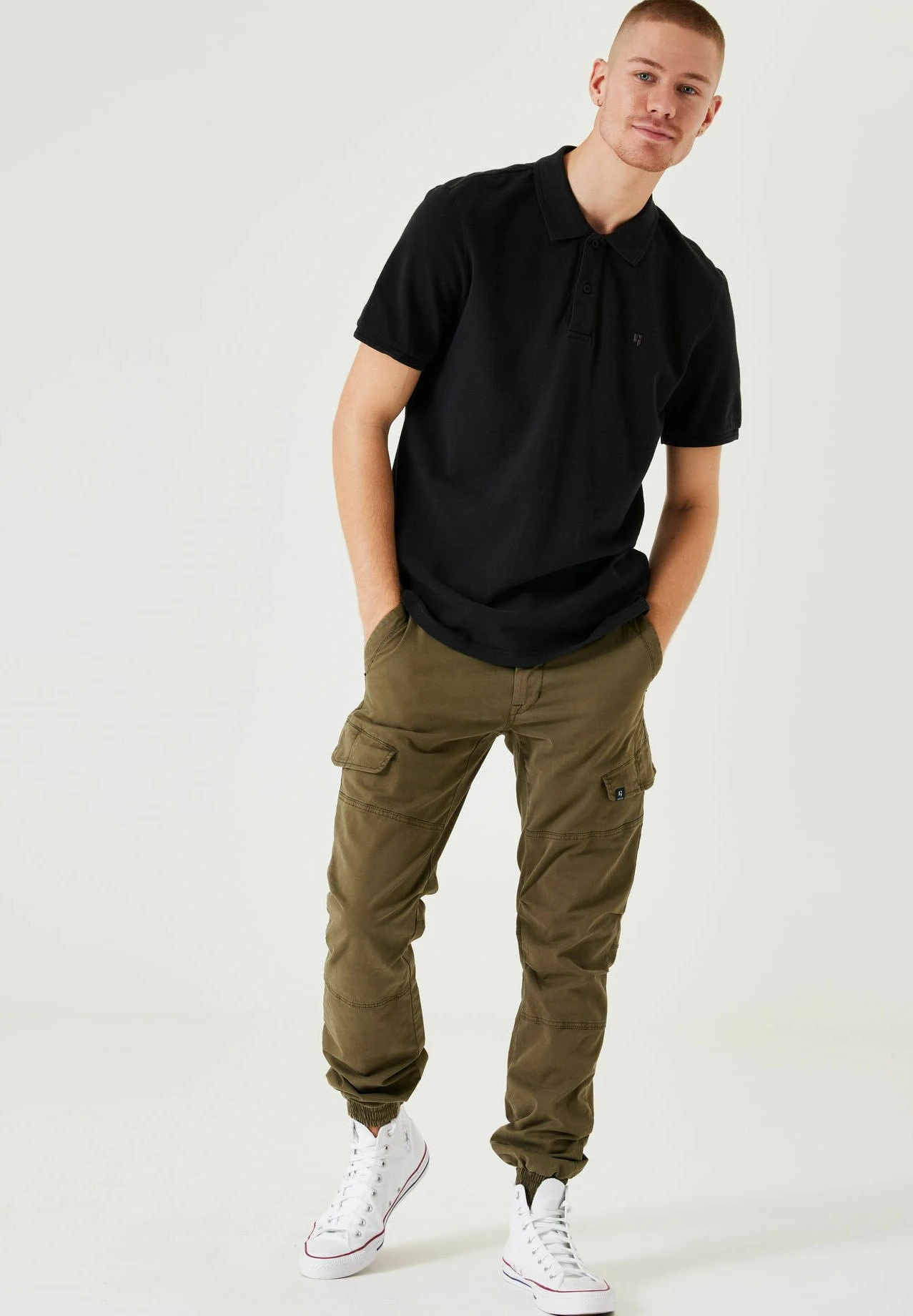 Garcia Poloshirt - Black 2 Garcia Poloshirt - Black