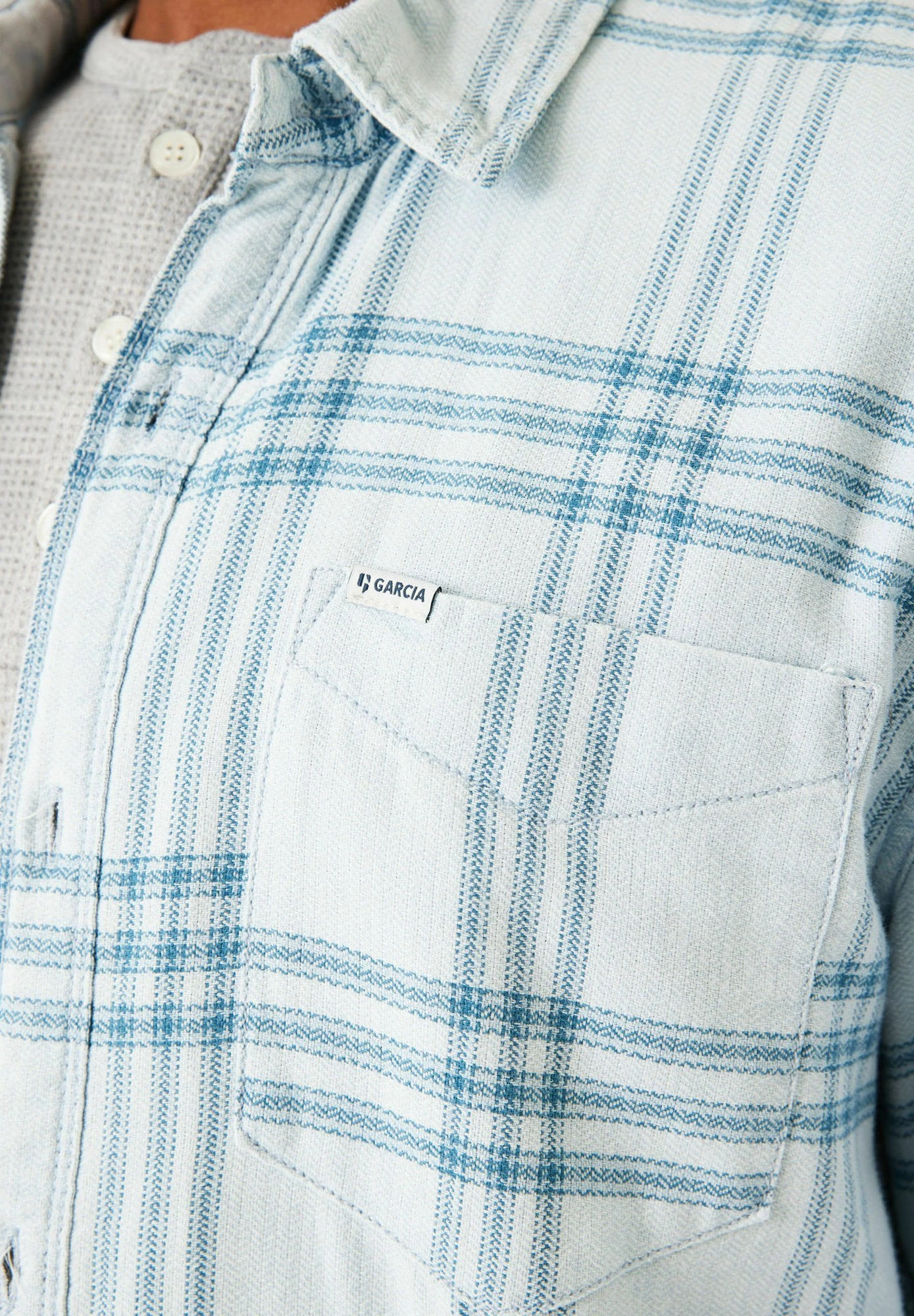 Garcia Overhemd - Vintage Bleached 6 Garcia Overhemd - Vintage Bleached - Afbeelding 4