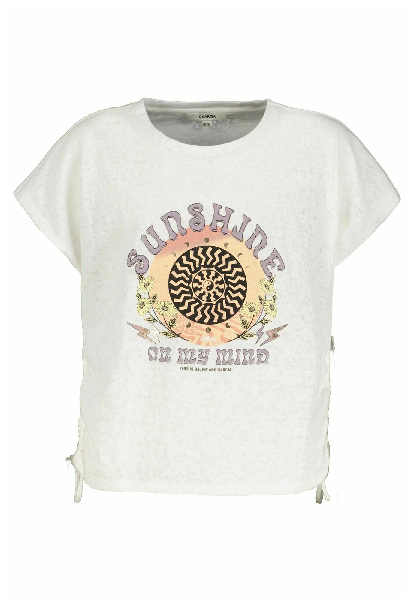 Garcia Orange - T-Shirt Print - Off White 4 Garcia Orange - T-Shirt Print - Off White - Afbeelding 2