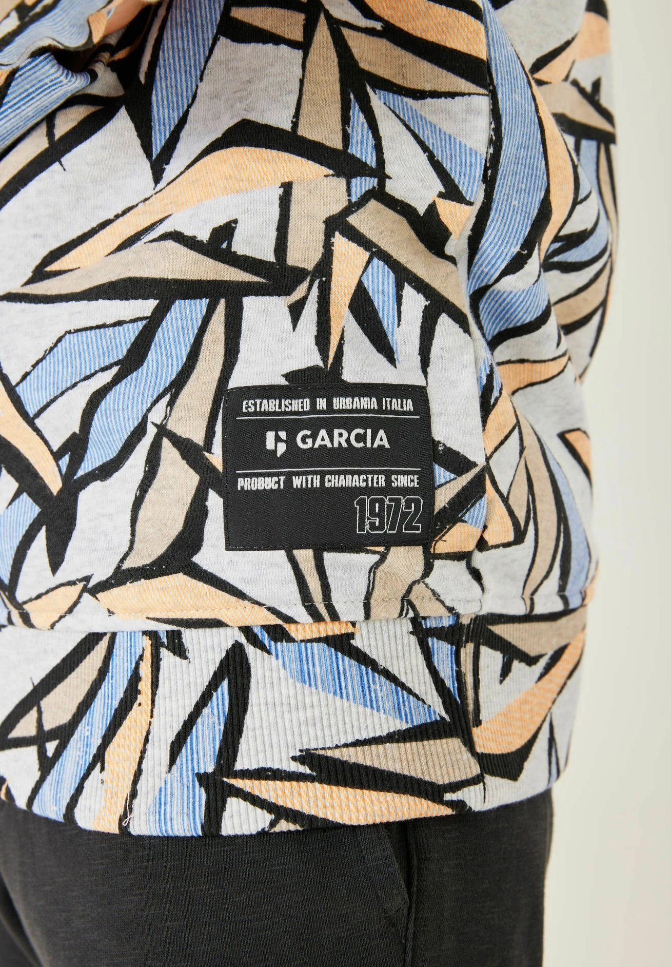 Garcia Mixed- Sweater - White Melee 4 Garcia Mixed- Sweater - White Melee - Afbeelding 2