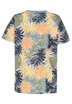 Garcia T-Shirt Print - Canal Blue -Clothing d8871cd0db994a3c916fb9299cf01657