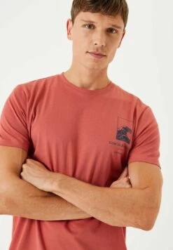 Garcia T-Shirt Print - Dusty Cedar 9 Garcia T-Shirt Print - Dusty Cedar -Clothing ddab45aae6e44967a5cffc251780ae96