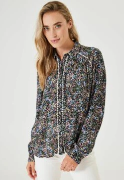 Garcia Coloured- Overhemdblouse - Black