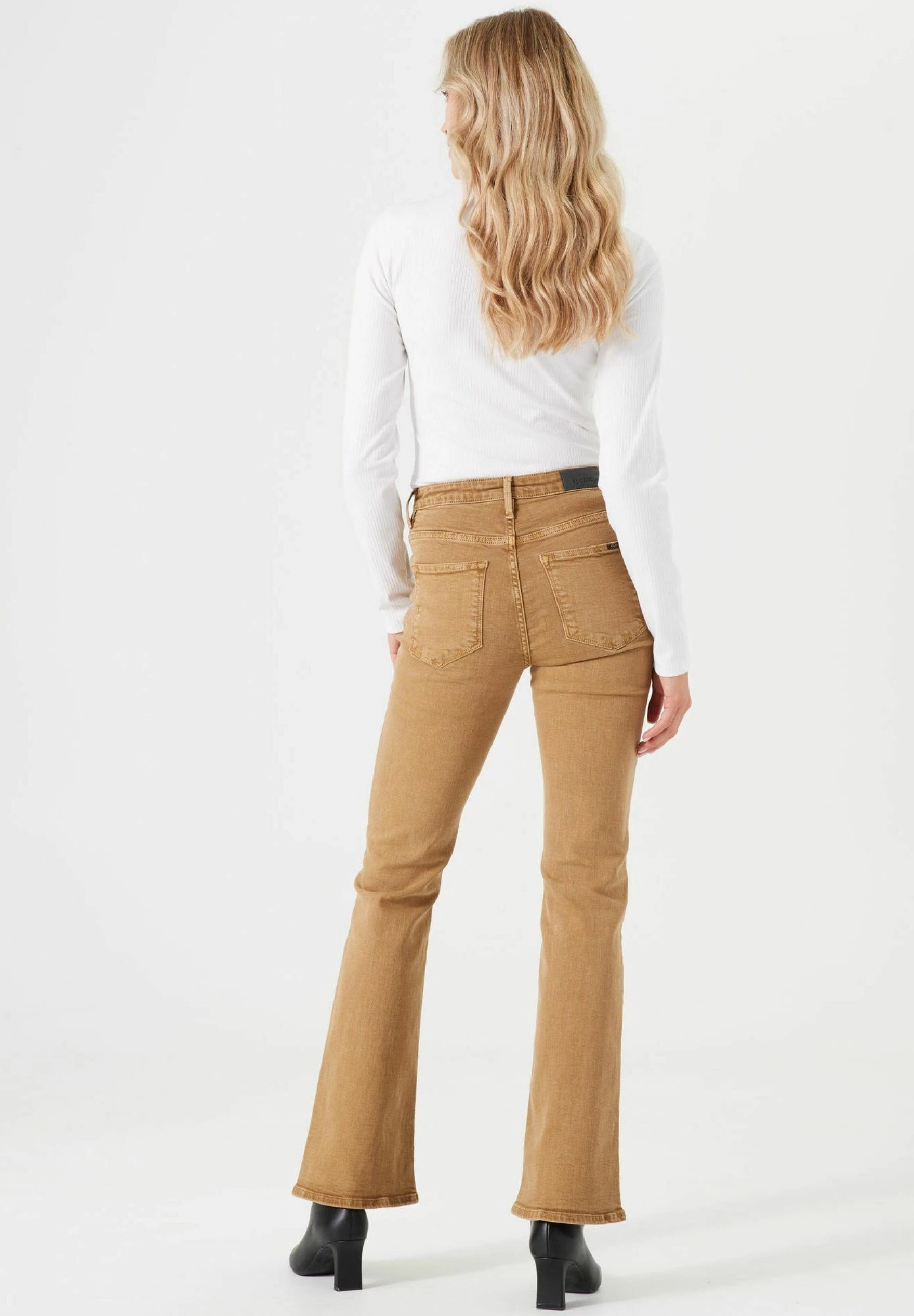 Garcia Celia Super- Bootcut Jeans - Golden Brown 5 Garcia Celia Super- Bootcut Jeans - Golden Brown - Afbeelding 3
