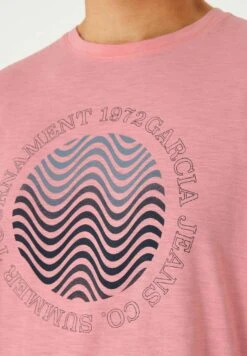 Garcia Coral- T-Shirt Print - Bright Coral 9 Garcia Coral- T-Shirt Print - Bright Coral -Clothing e798002cf5f540da8e0aa10105d93d86