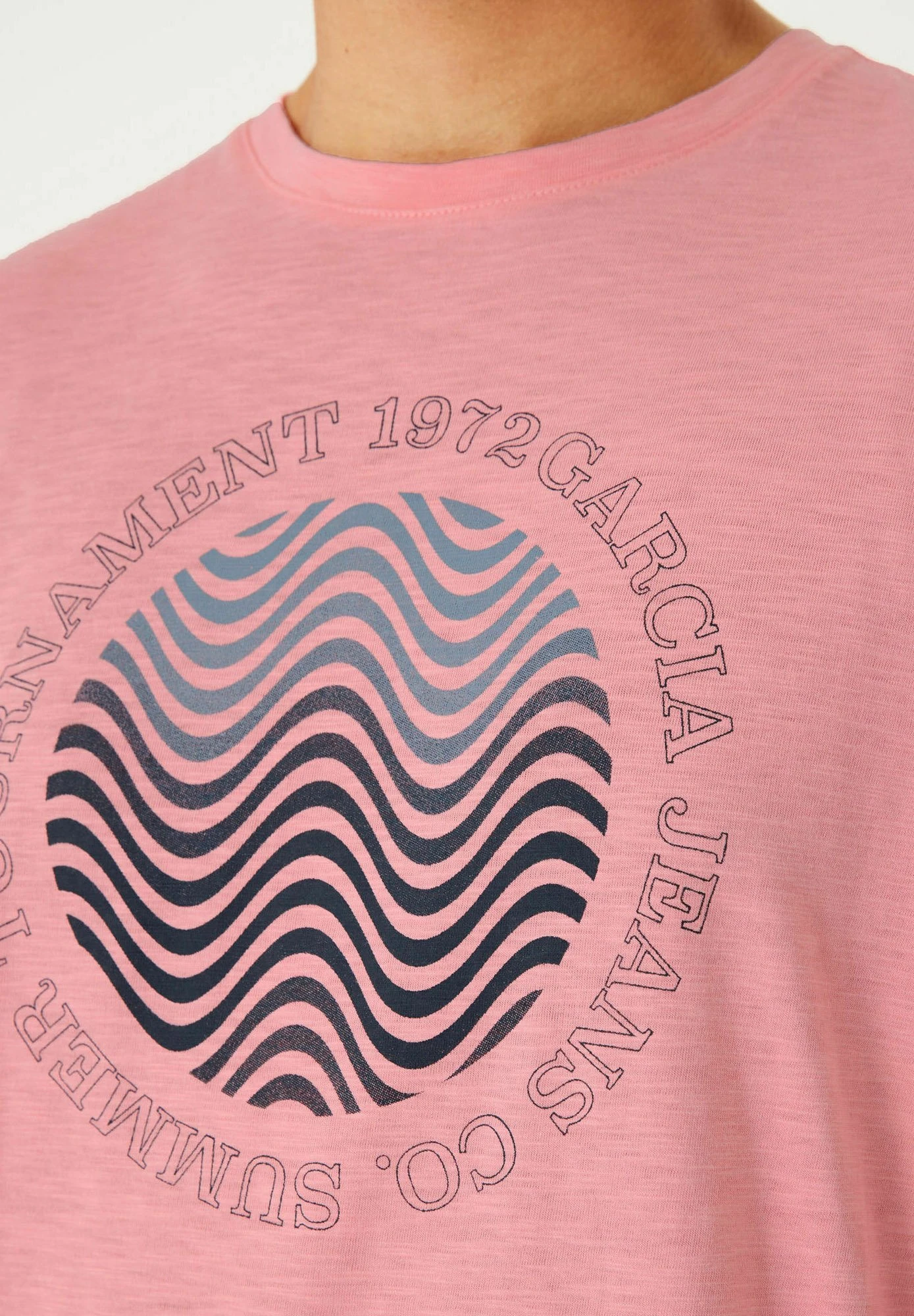 Garcia Coral- T-Shirt Print - Bright Coral 5 Garcia Coral- T-Shirt Print - Bright Coral - Afbeelding 3