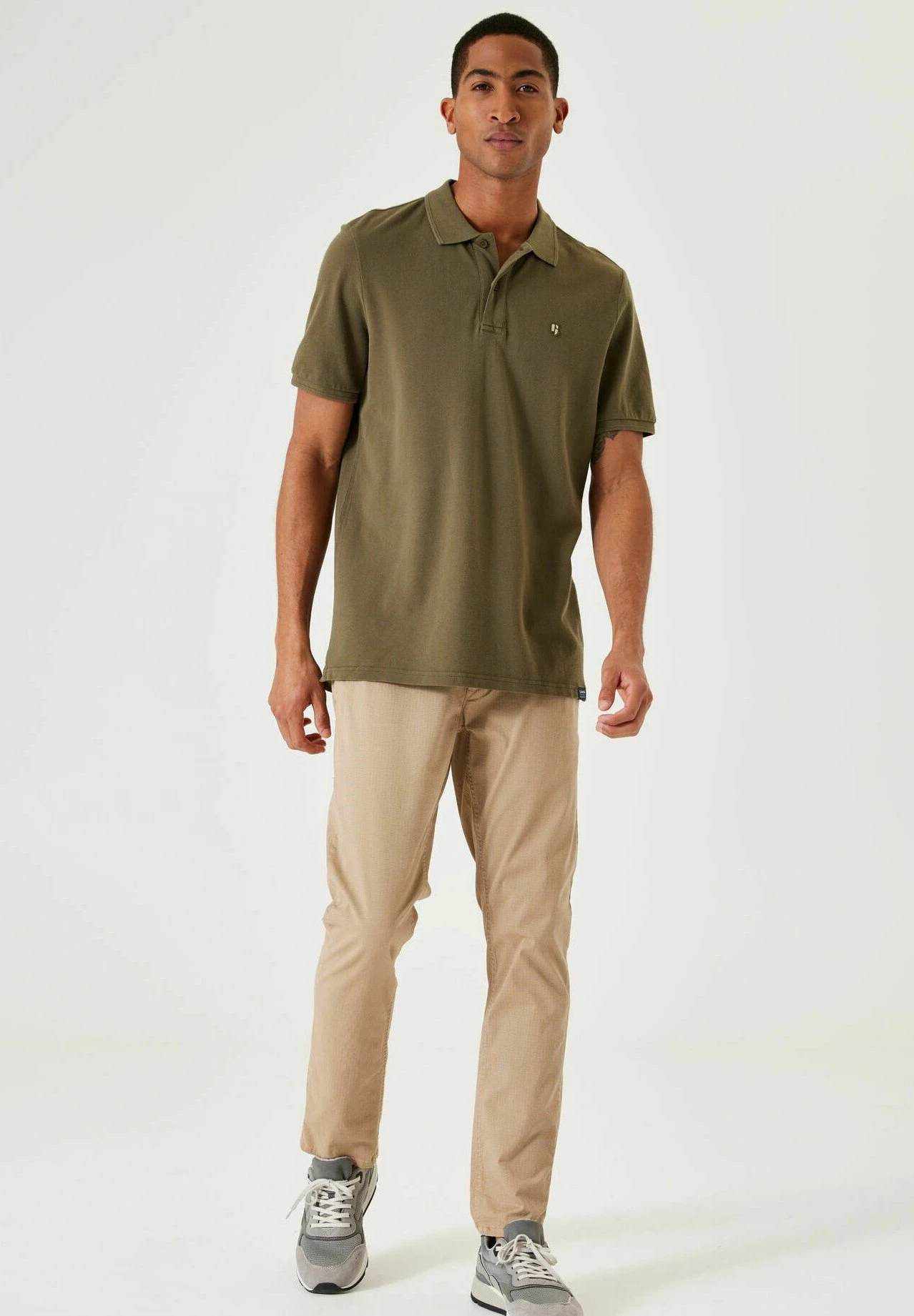 Garcia Poloshirt - Base Army 4 Garcia Poloshirt - Base Army - Afbeelding 2
