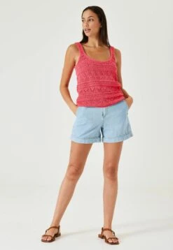 Garcia Top - Rouge Red 8 Garcia Top - Rouge Red -Clothing f188c8f23df94138828c213164332119