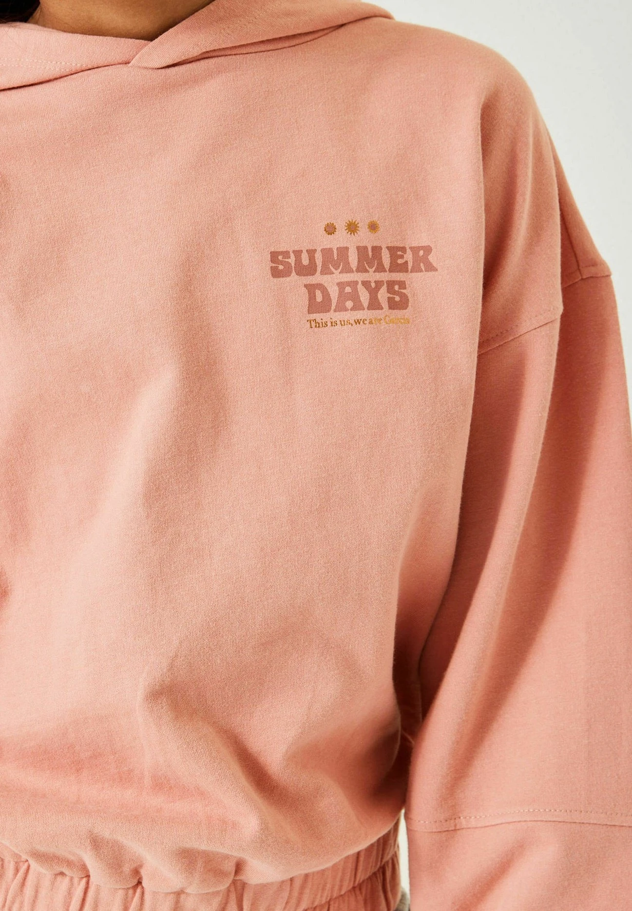 Garcia Hoodie - Peach Cloud 3 Garcia Hoodie - Peach Cloud