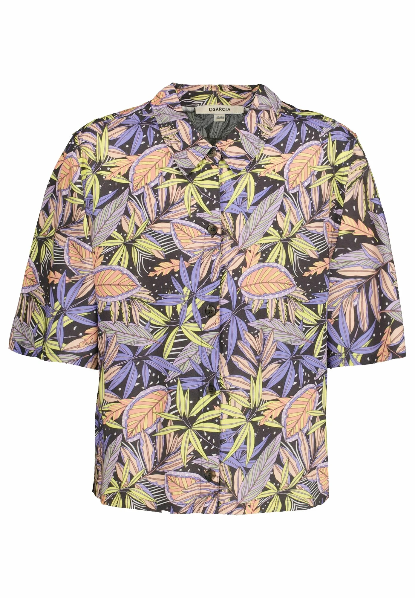 Garcia Overhemdblouse - Dark Grey 4 Garcia Overhemdblouse - Dark Grey - Afbeelding 2