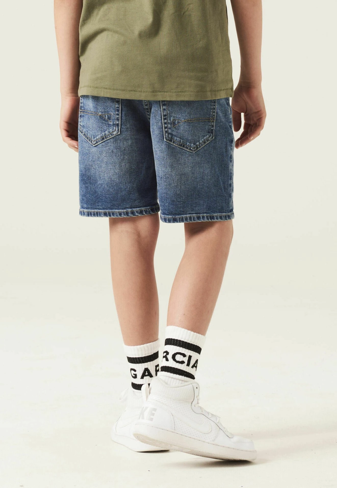 Garcia Jeansshort - Blue Denim 5 Garcia Jeansshort - Blue Denim - Afbeelding 3