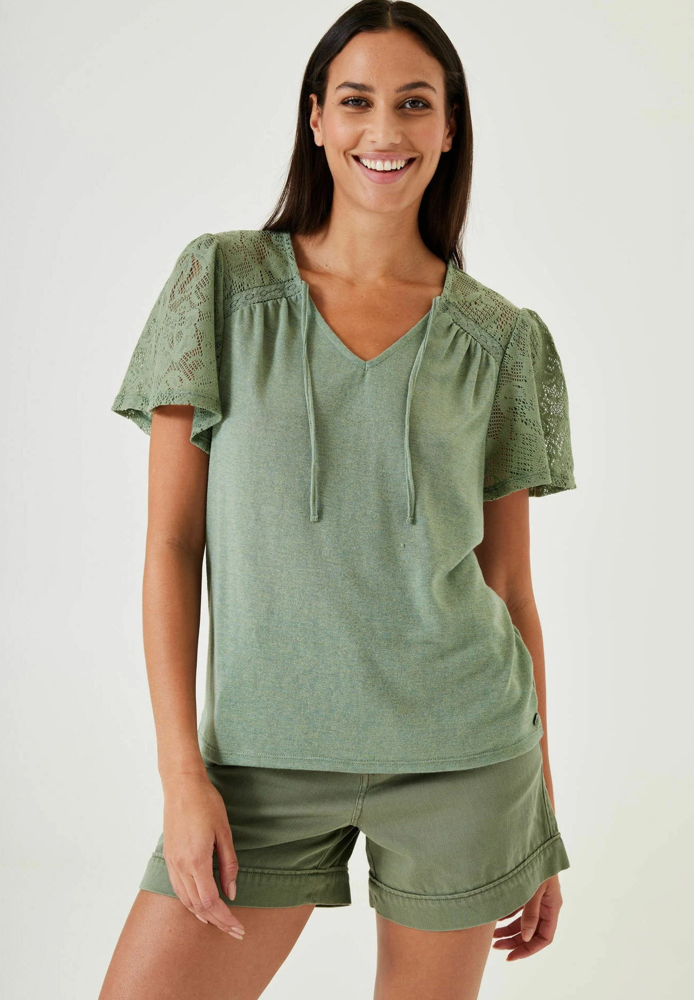 Garcia Jeansshort - Sea Spray 3 Garcia Jeansshort - Sea Spray