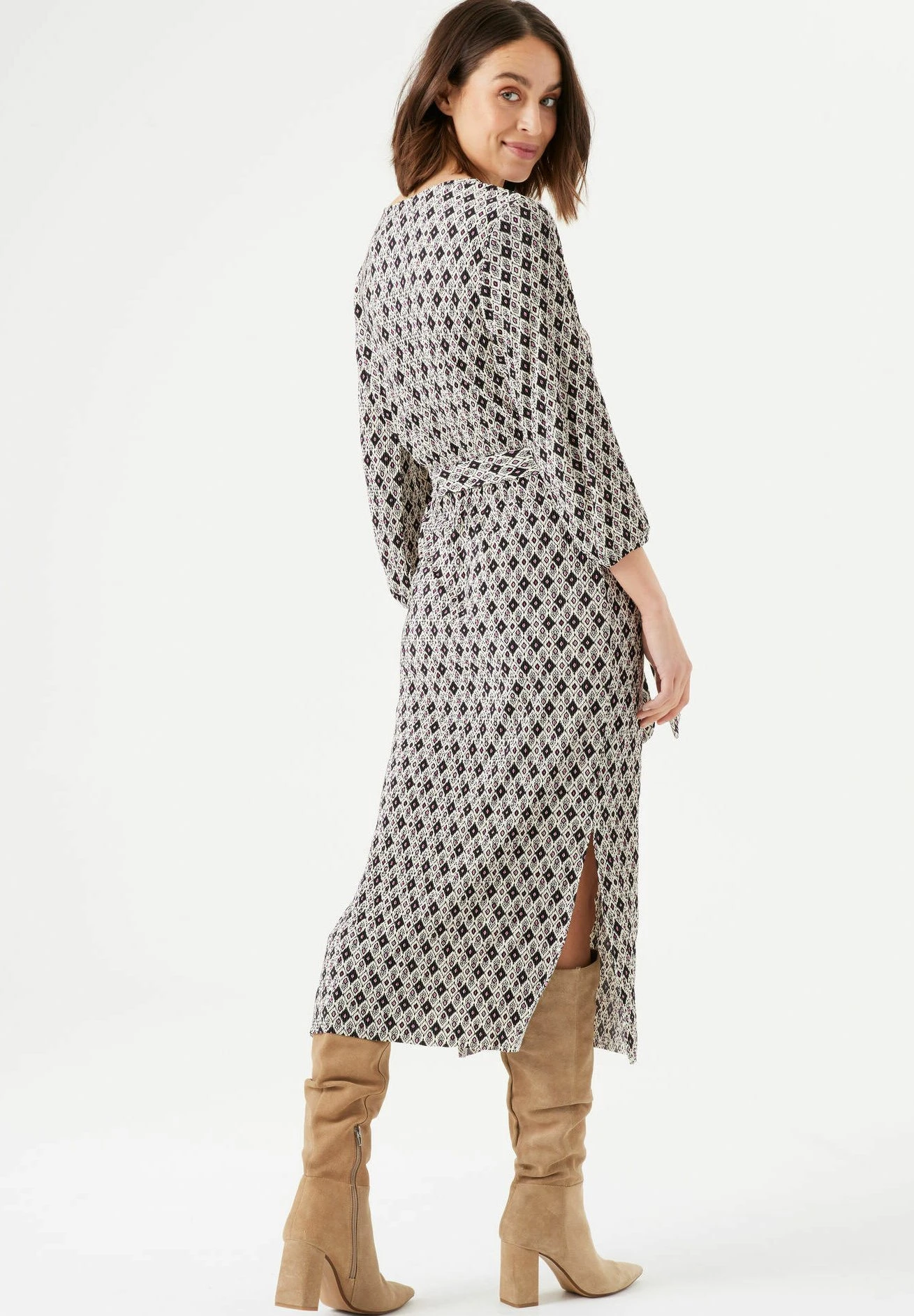 Garcia With Print - Jurk - Soft Kit 4 Garcia With Print - Jurk - Soft Kit - Afbeelding 2