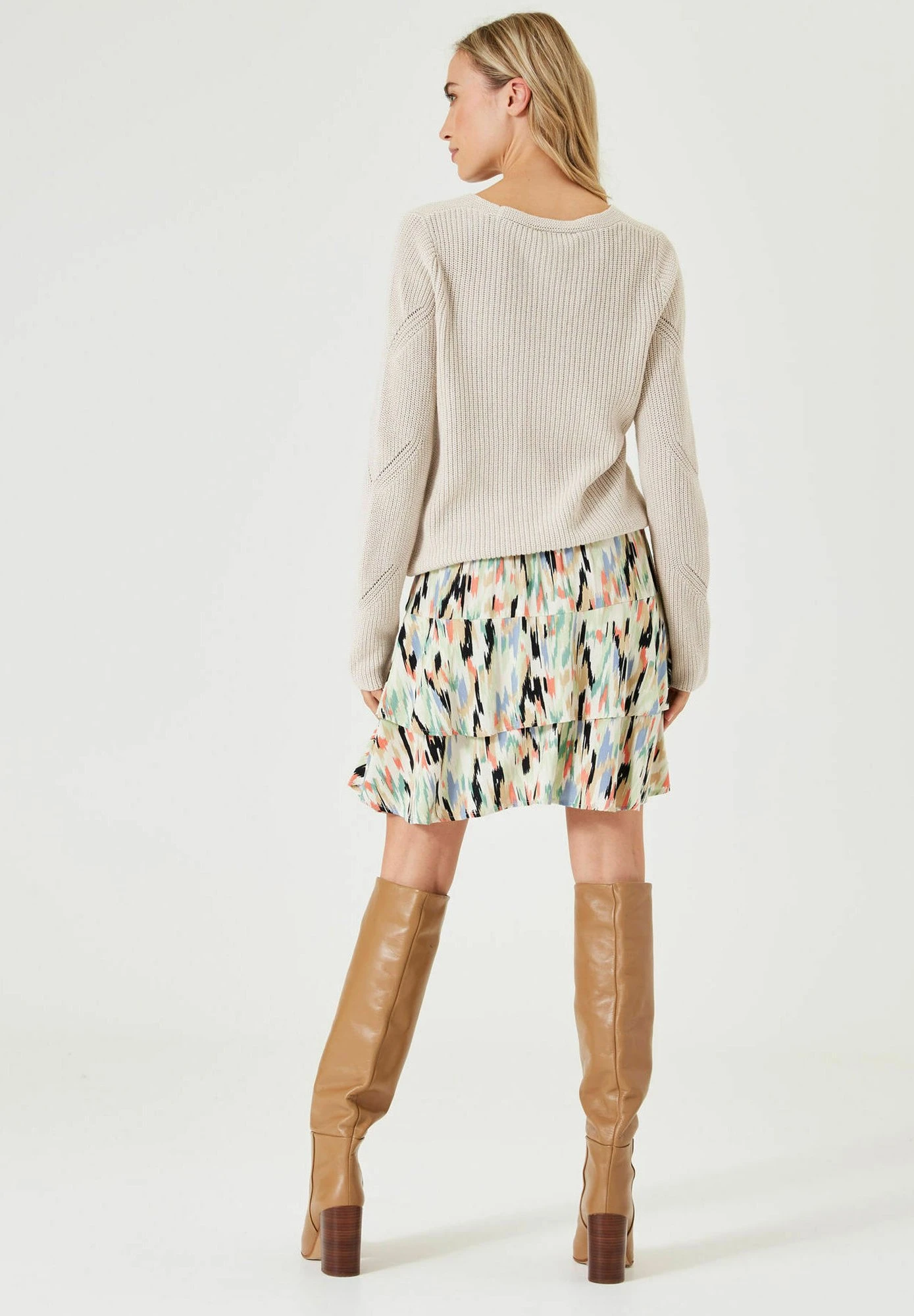 Garcia Trui - Almond 4 Garcia Trui - Almond - Afbeelding 2